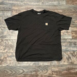Carhartt Men's Short Sleeve Black Tee